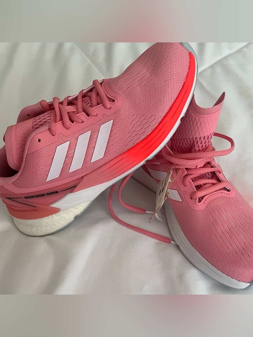 adidas Pink Women's Response Super Running Sneakers